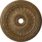 Ekena Millwork Viceroy Ceiling Medallion (Canopies up to 4 7/8"), 35 1/8"OD x 4 7/8"ID x 2 1/2"P, Rubbed Bronze CM35VIRZS - alternate 1